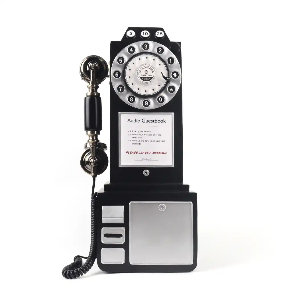 Creative Placement Ideas for Wedding Audio Guestbook Phones